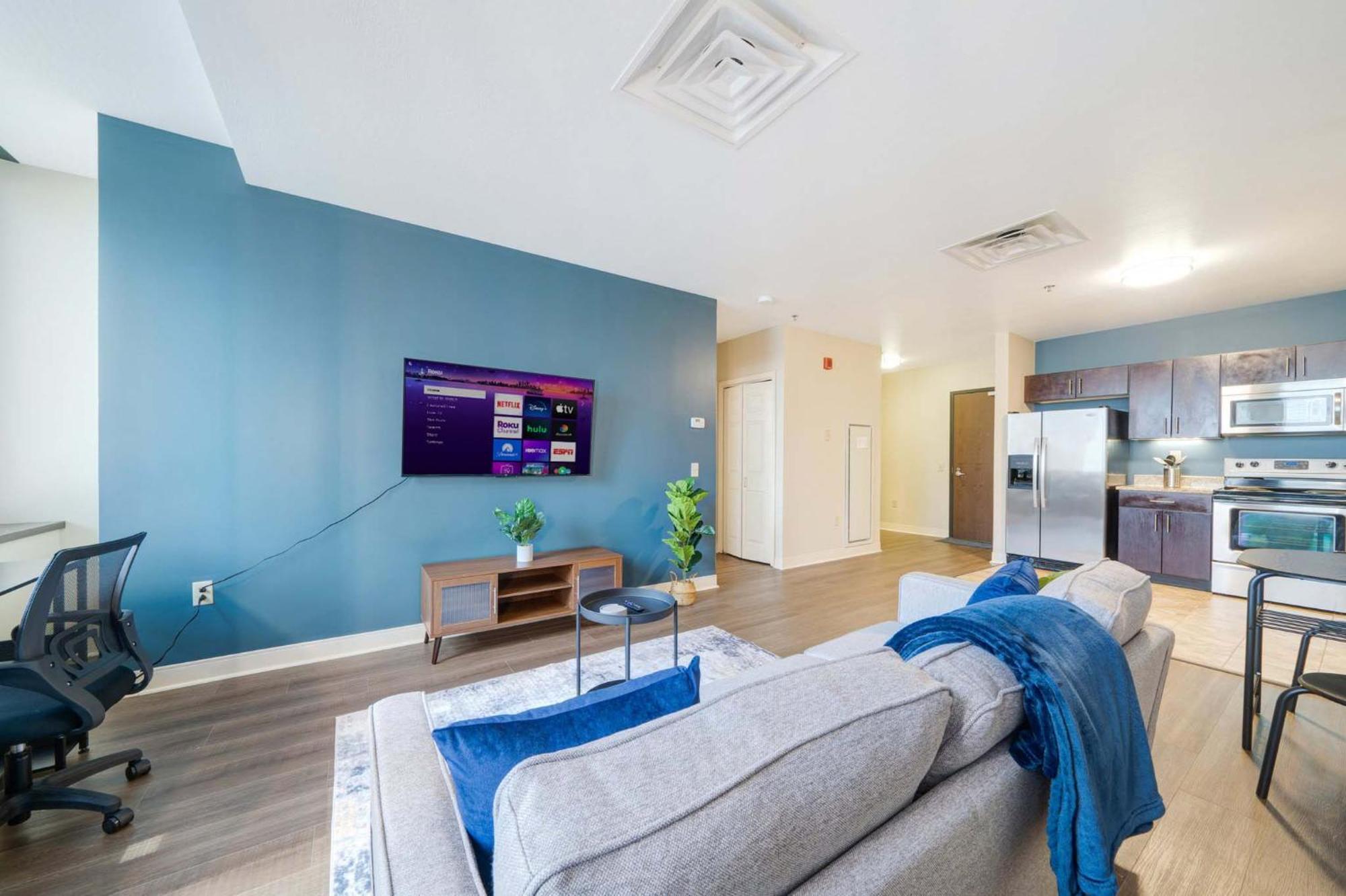 Ferienwohnung Vibrant Luxury Prime Location 24-7 Onsite Parking Gym Lounge Pittsburgh Exterior foto
