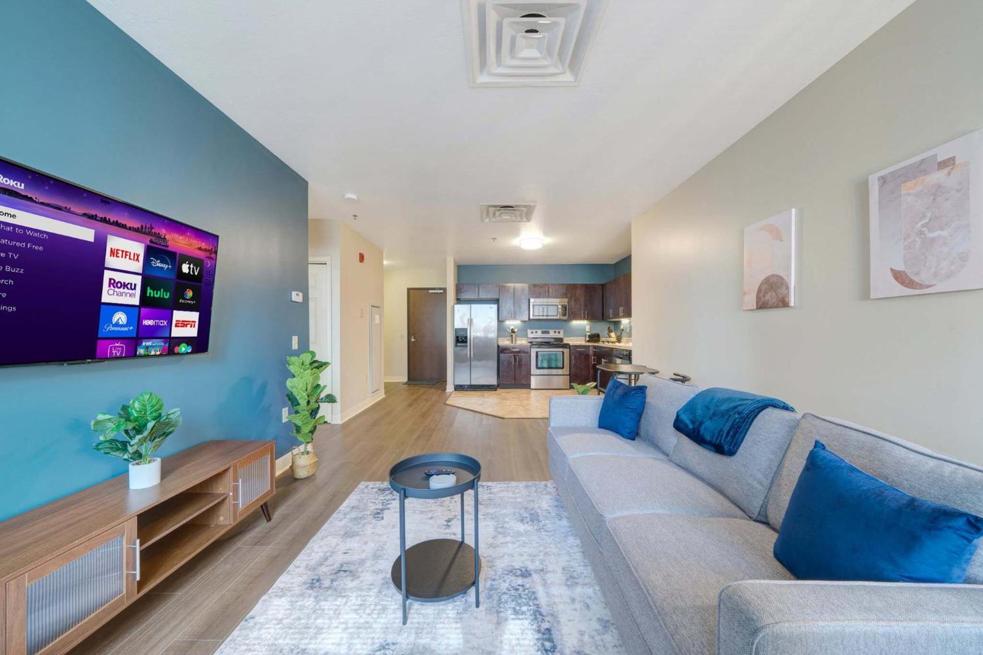 Ferienwohnung Vibrant Luxury Prime Location 24-7 Onsite Parking Gym Lounge Pittsburgh Exterior foto